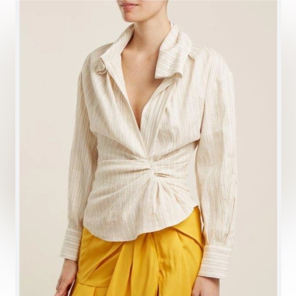 Jacquemus La Chemise Belem Blouse Top